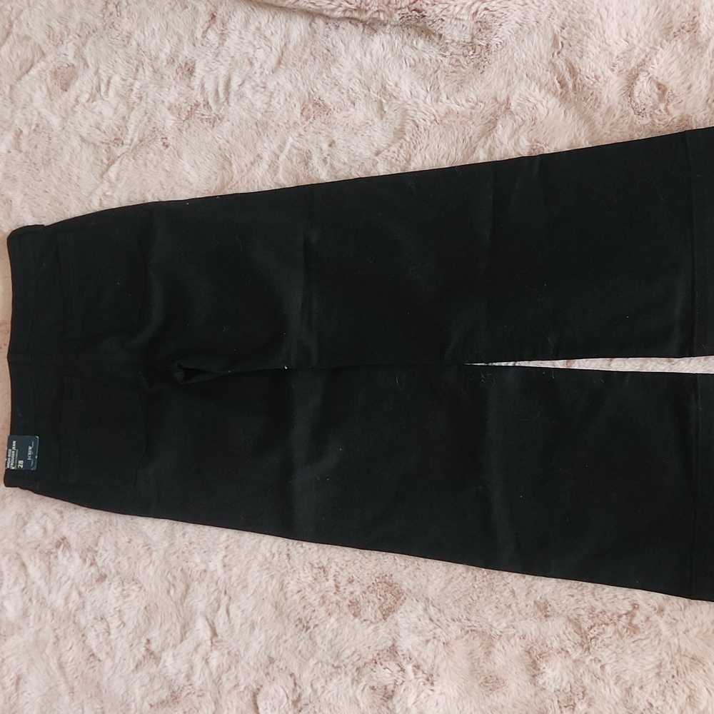 J. Crew Factory Black Wide-Leg Pants - Picture 5 of 6